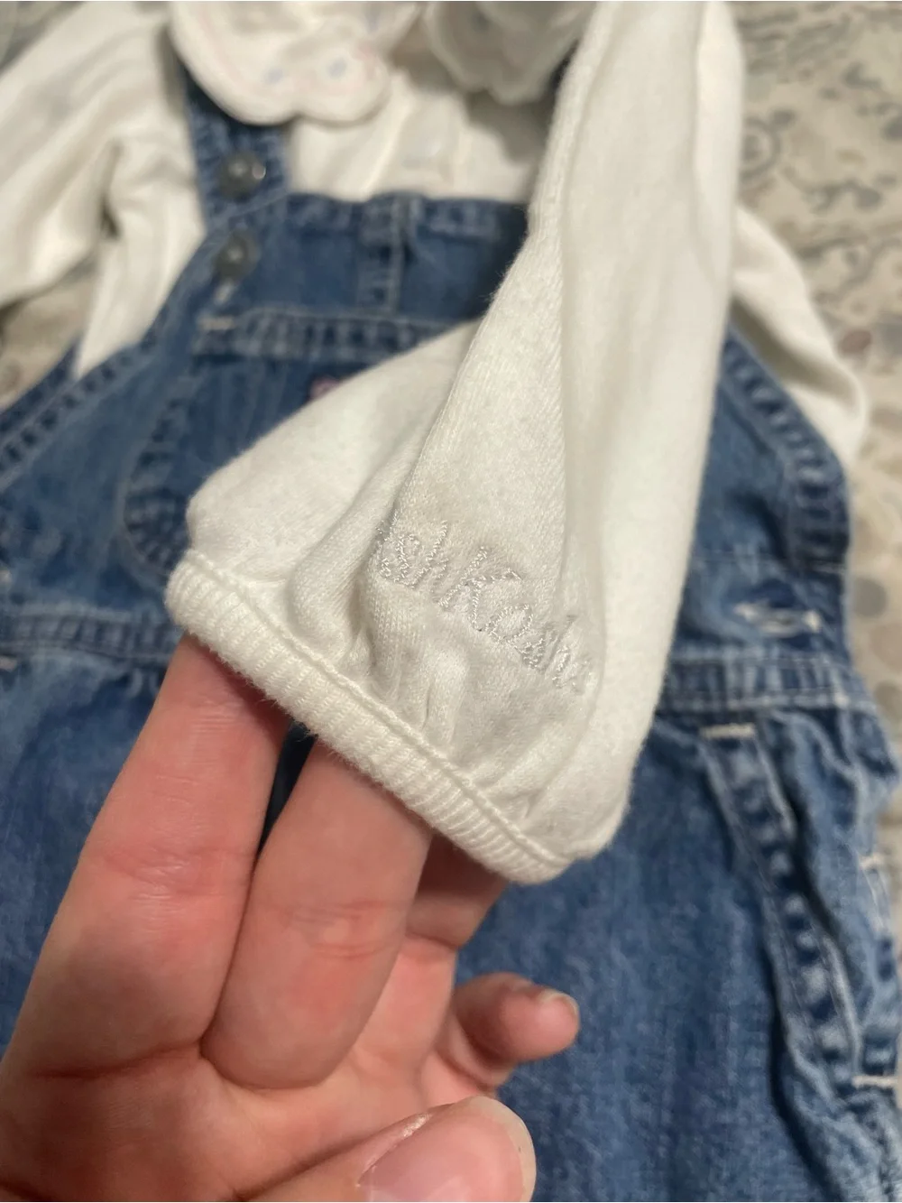 Vintage Oshkosh Overalls and Collared Shirt